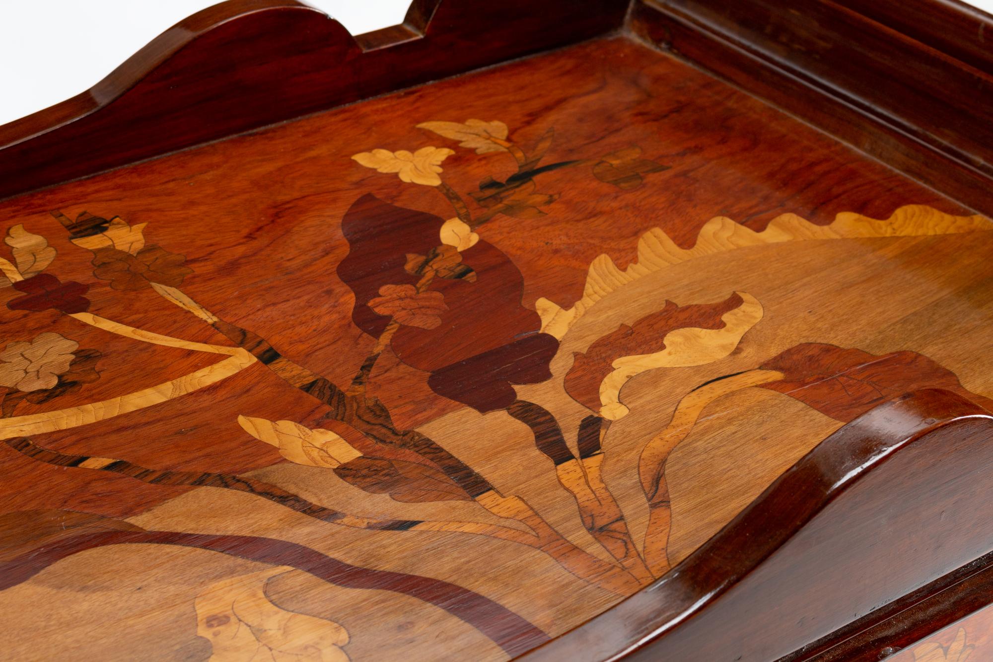 An Art Nouveau Style Inlaid Chest of Drawers