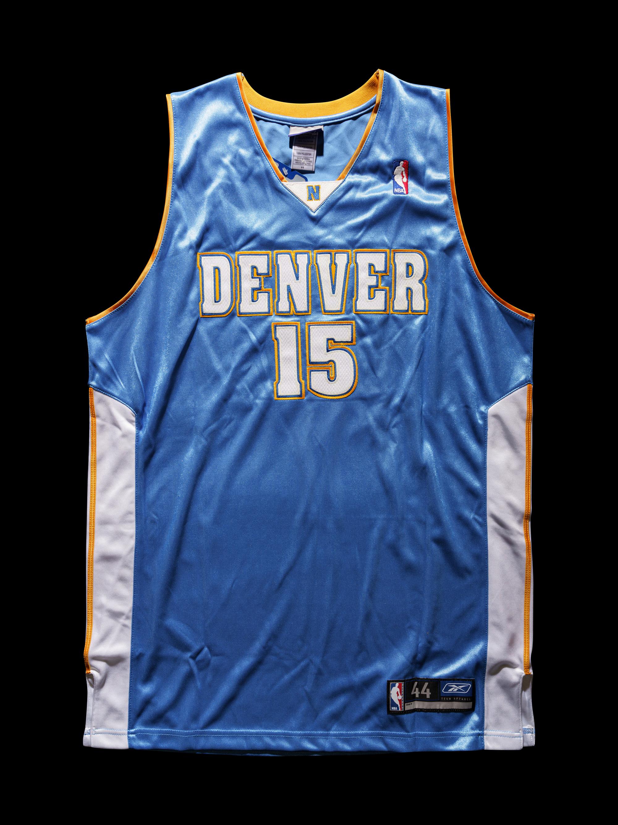 A Carmelo Anthony Signed Denver Nuggets Jersey (Steiner).