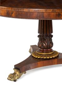 A Regency Rosewood Breakfast Table