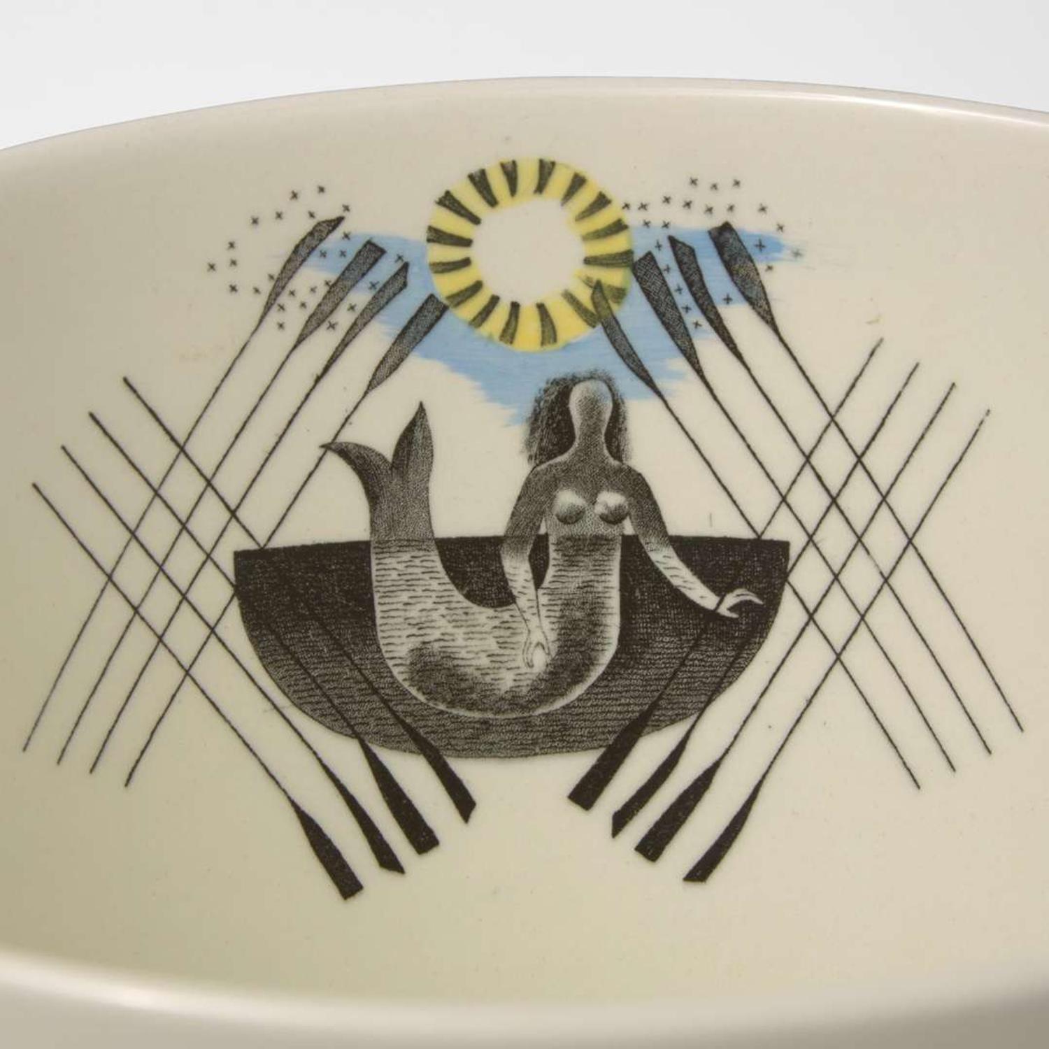 A Wedgwood Eric Ravilious (1903-1942) Designed "Boat Race Day" Vase, UK, 1930s