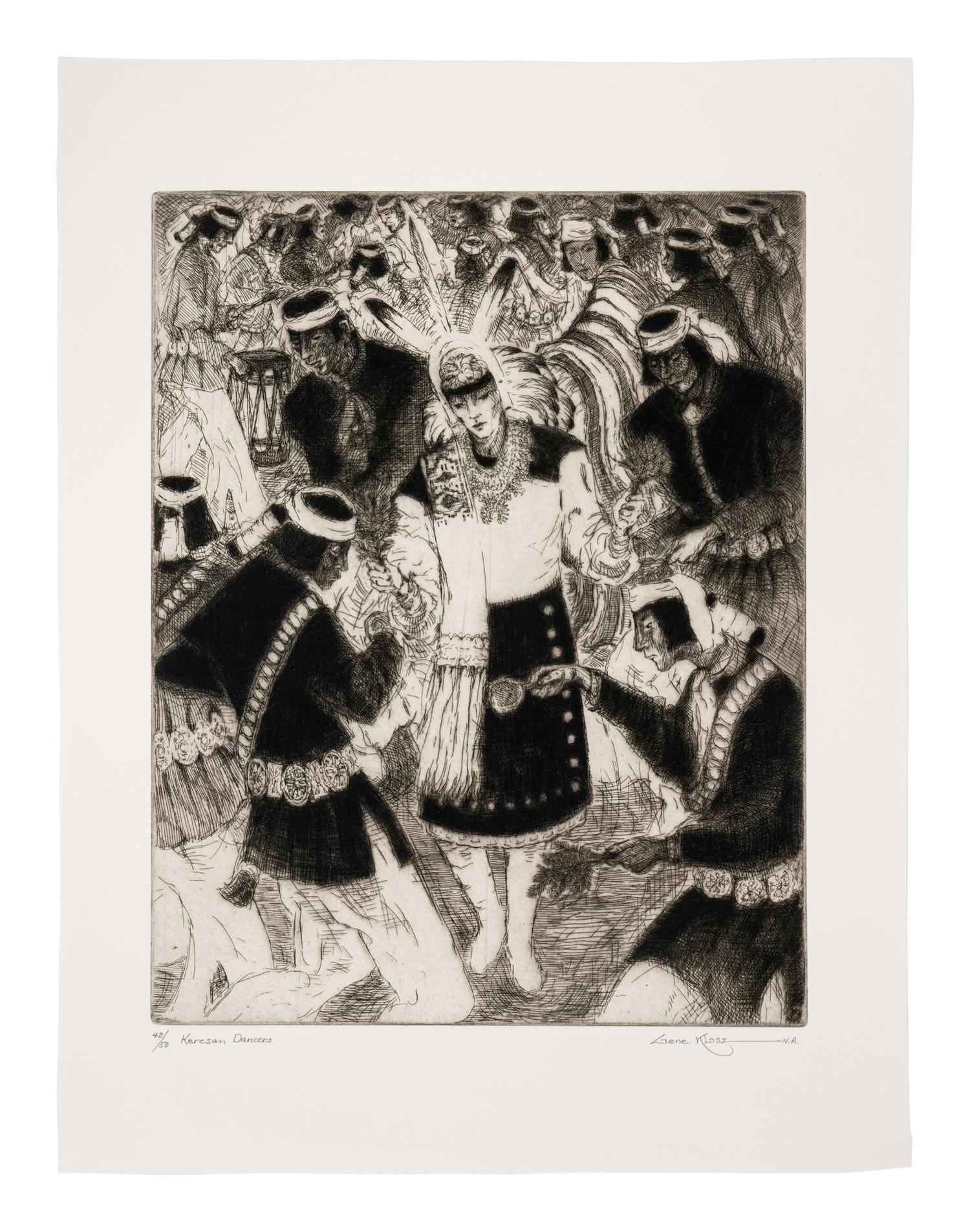 Keresan Dancers, edition 42/50