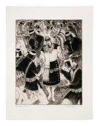 Keresan Dancers, edition 42/50