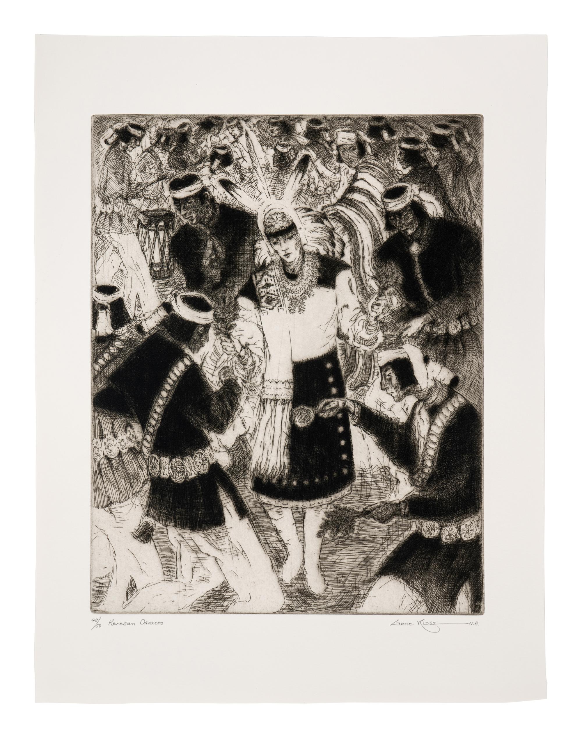 Keresan Dancers, edition 42/50