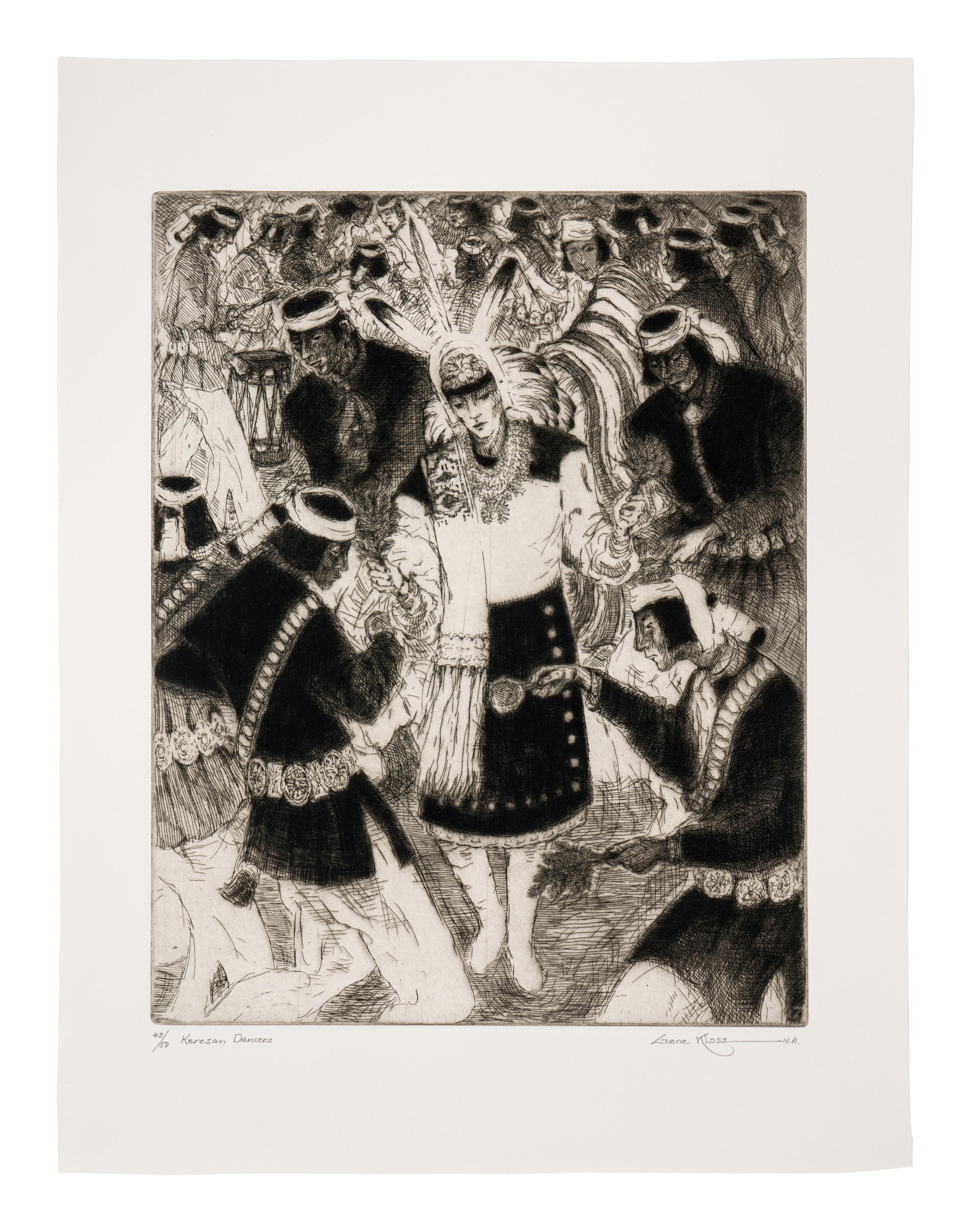 Keresan Dancers, edition 42/50