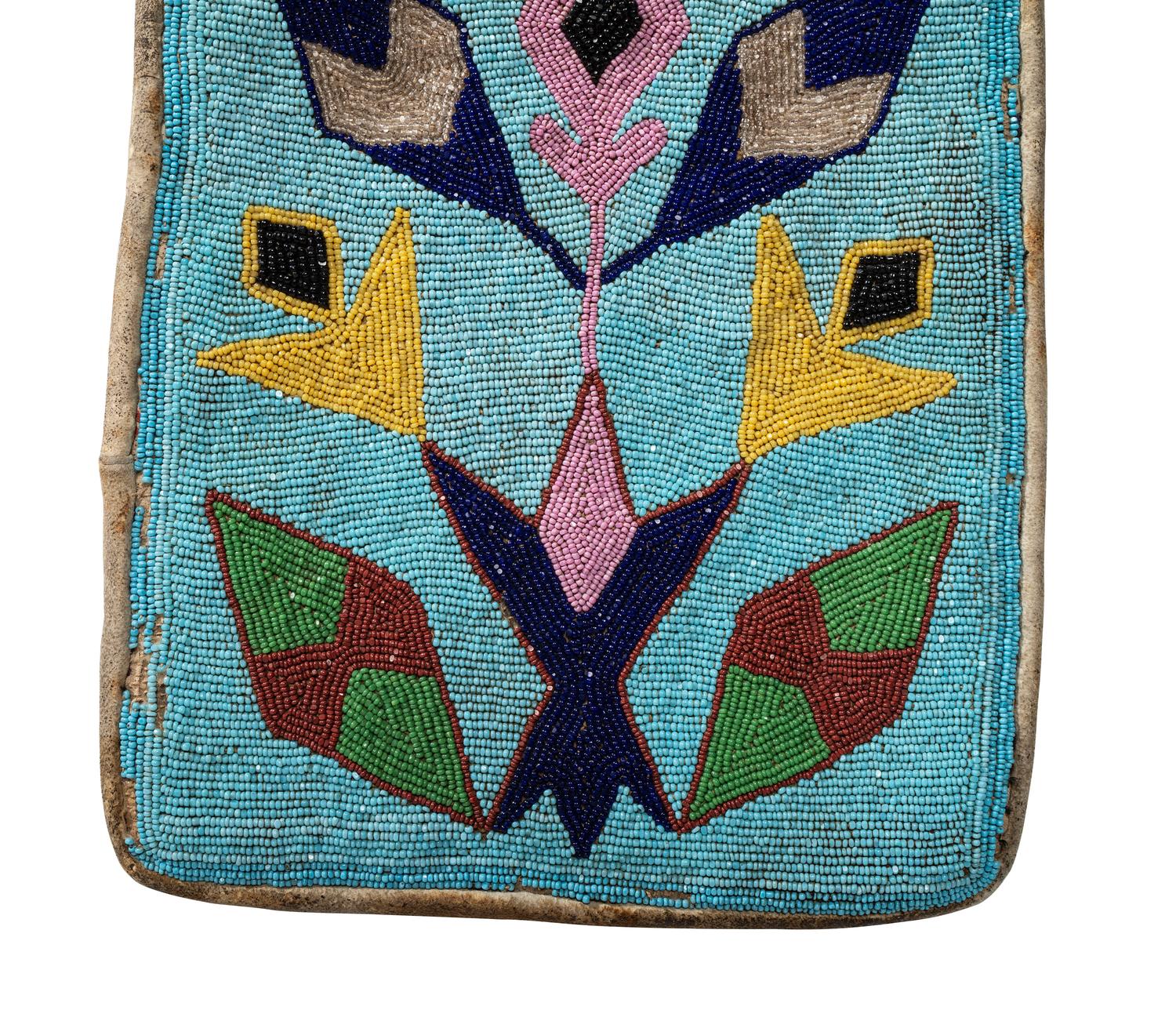 Plateau Beaded Flat Bags