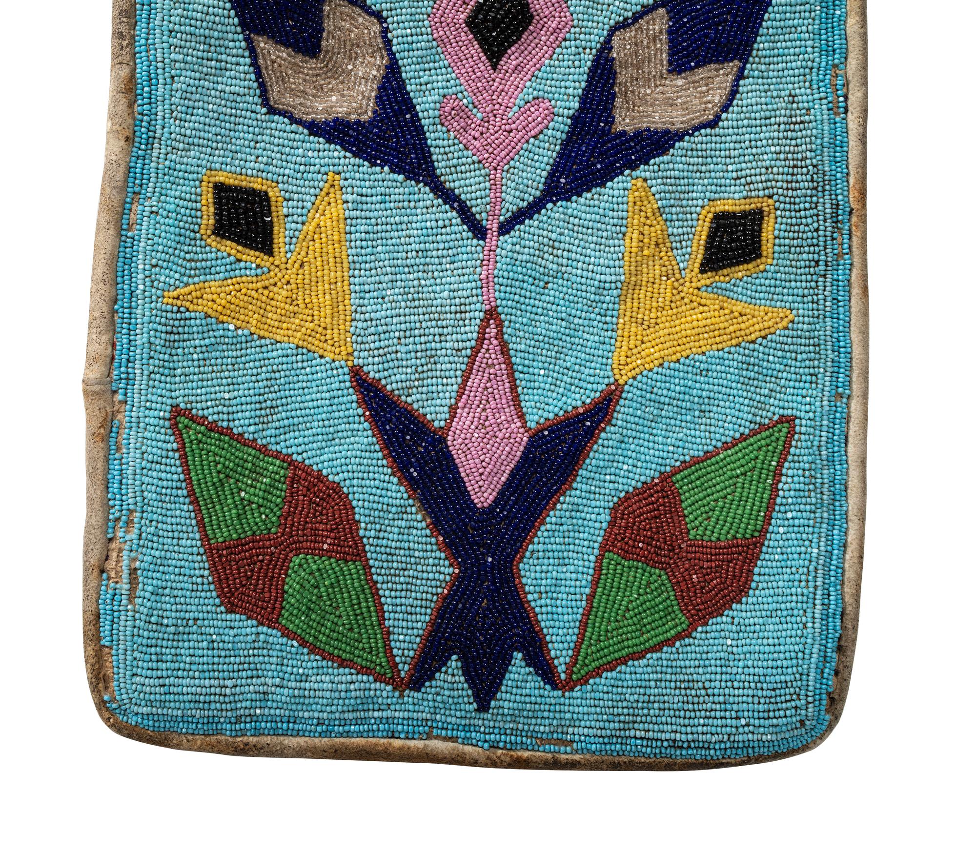 Plateau Beaded Flat Bags