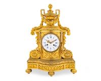 A Louis XVI Style Gilt Bronze Clock Dial signed Ernest Rover a Paris — 19TH CENTURY
