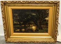 Attributed to George William Whitaker, (American, 1841-1916), Wooded Landscape