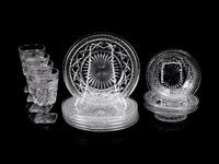 A Collection of Glass Tableware
