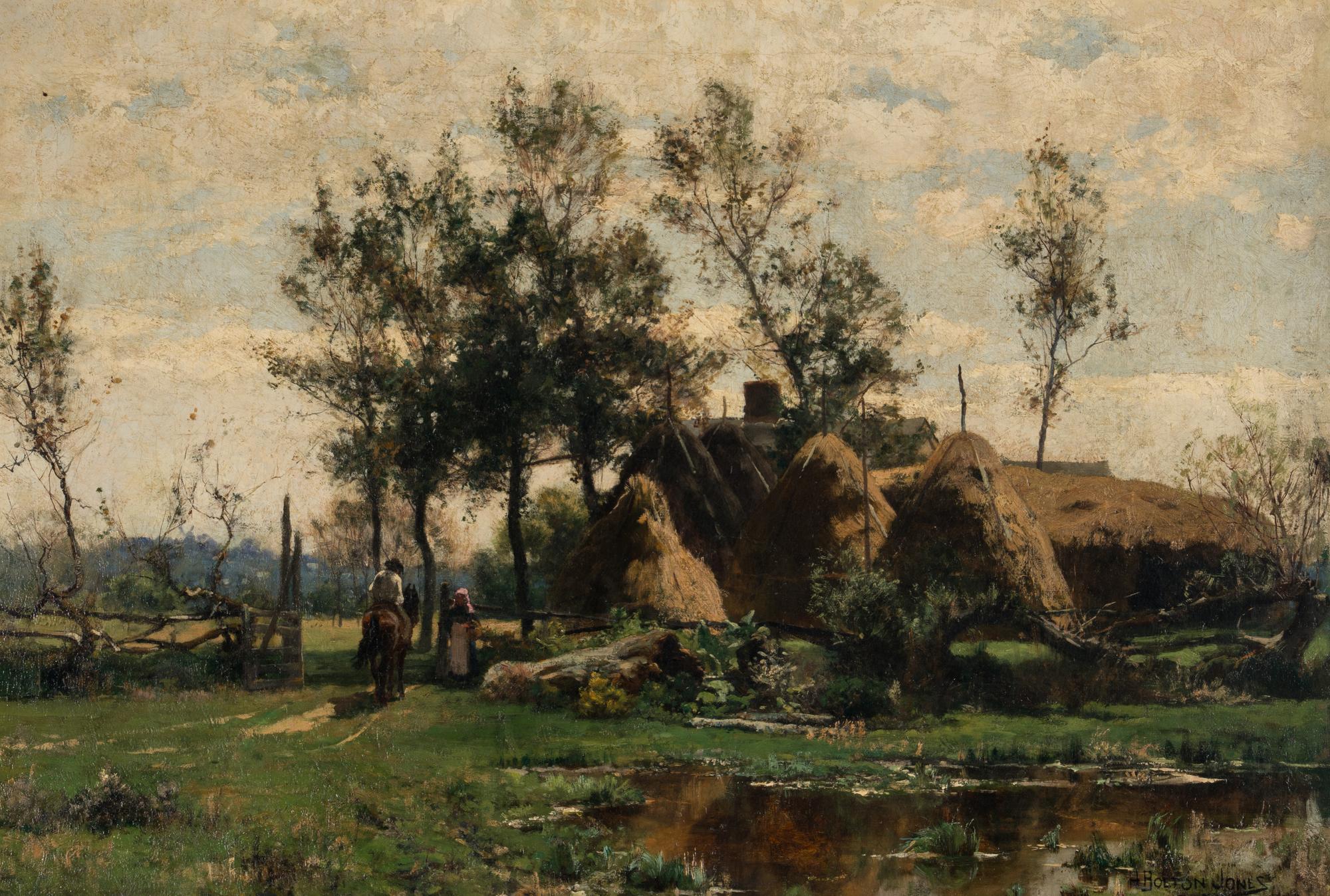 Normandy Farm Scene