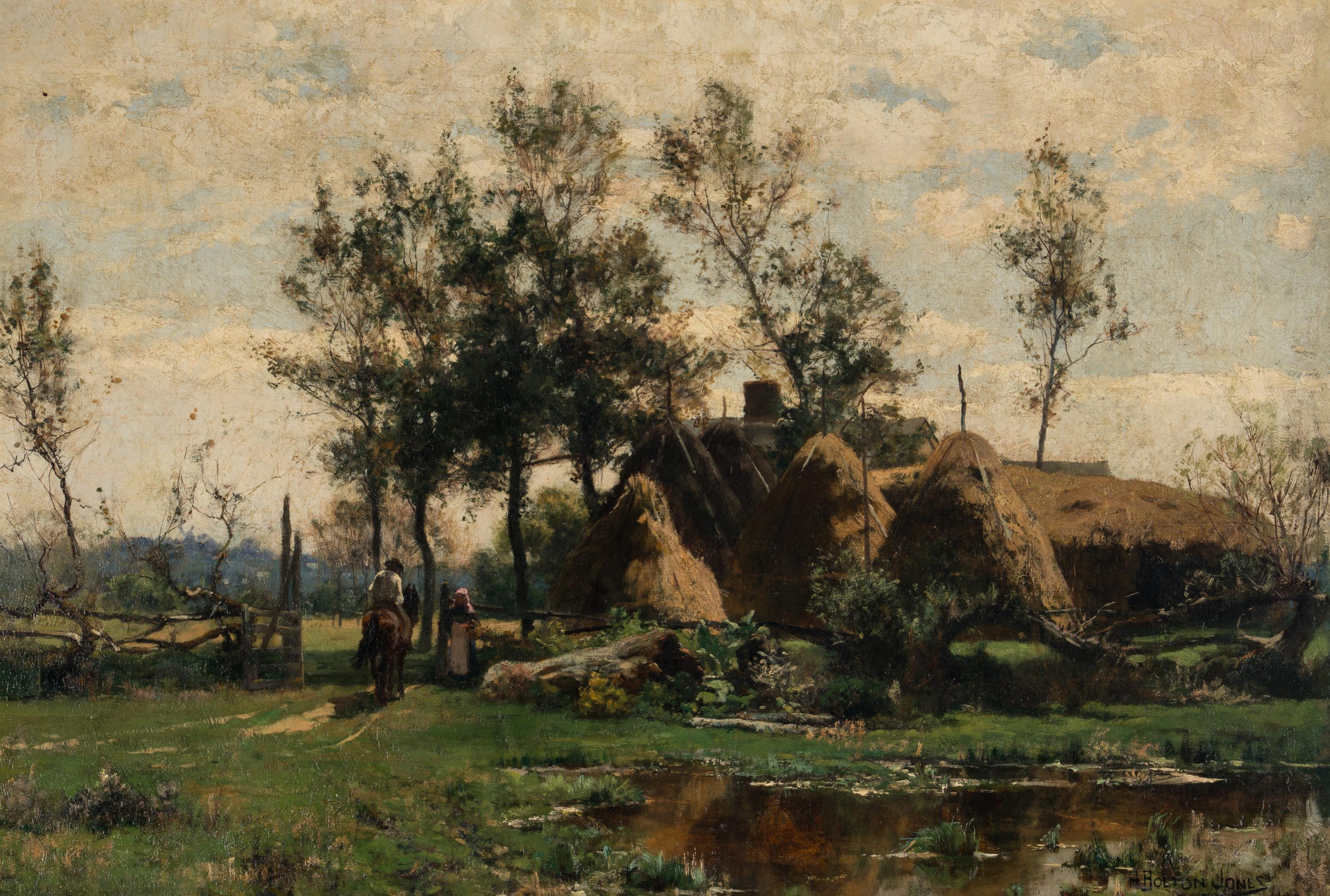 Normandy Farm Scene
