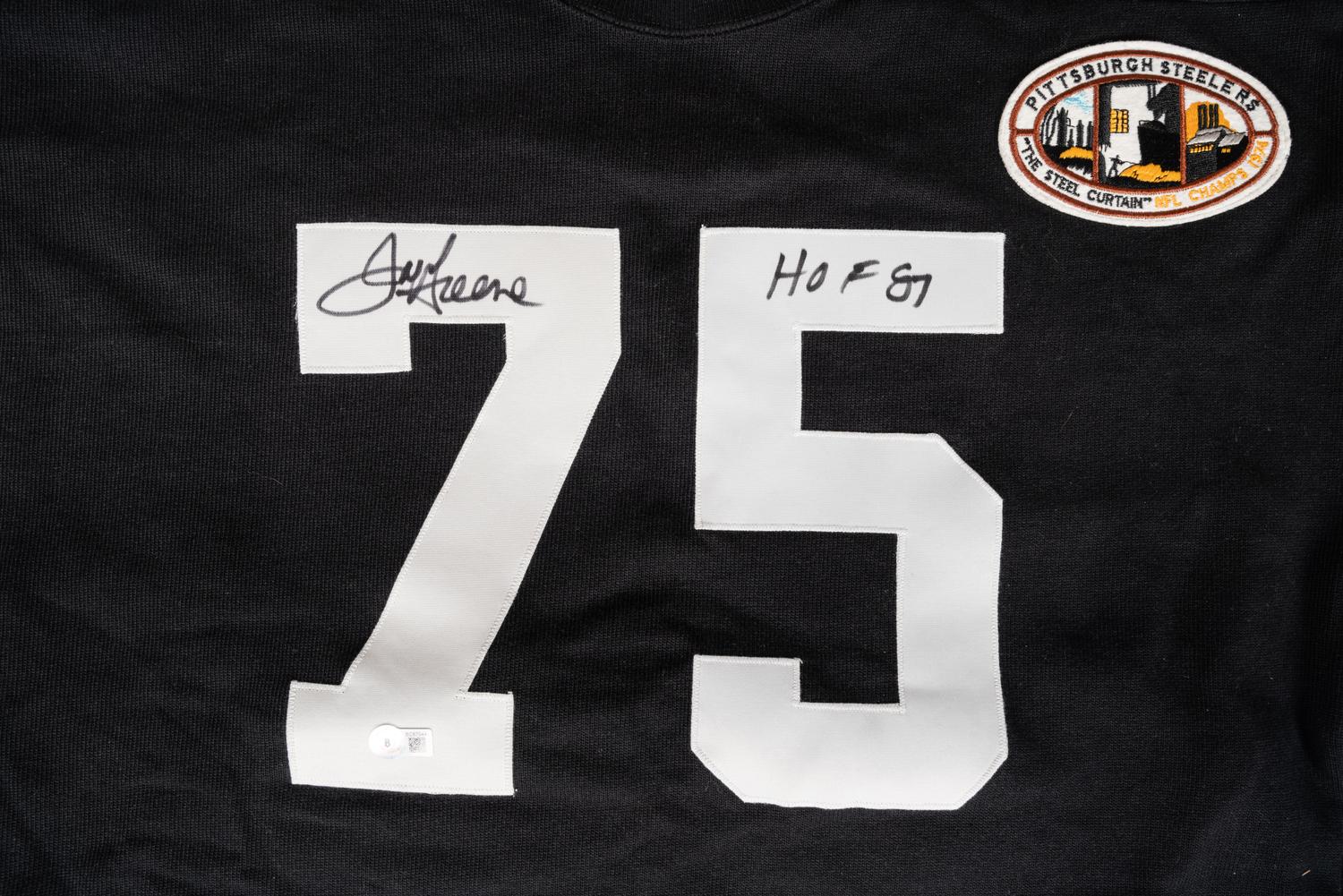 A Group of Eight Pro Football Hall of Fame Signed Autograph Items (Beckett Authentication Services BAS Certified),