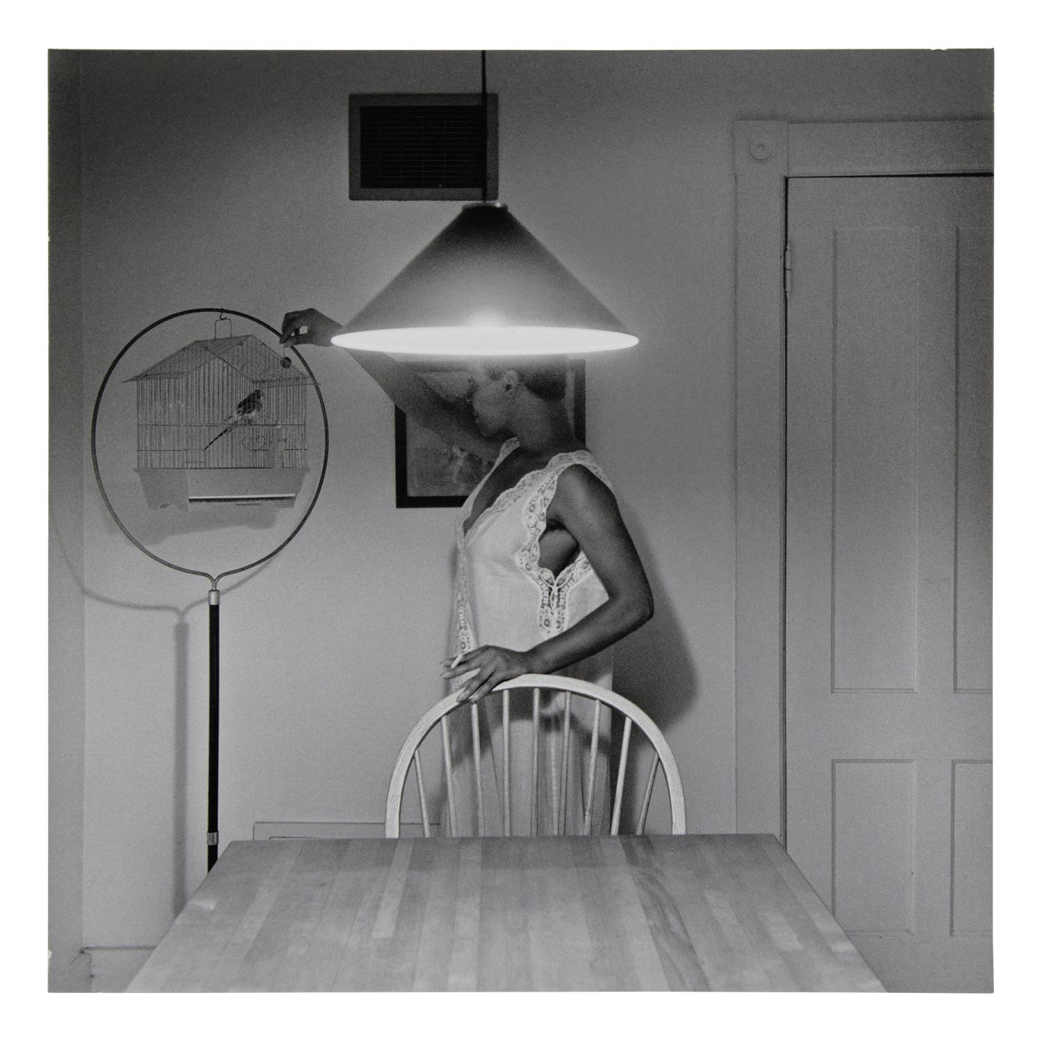 Untitled (Woman feeding Bird) (from FOUR ), 1990; printed in 2022