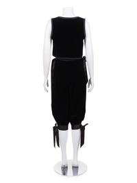 Yves Saint Laurent Rive Gauche Two-Piece Velvet Ensemble, 1970s