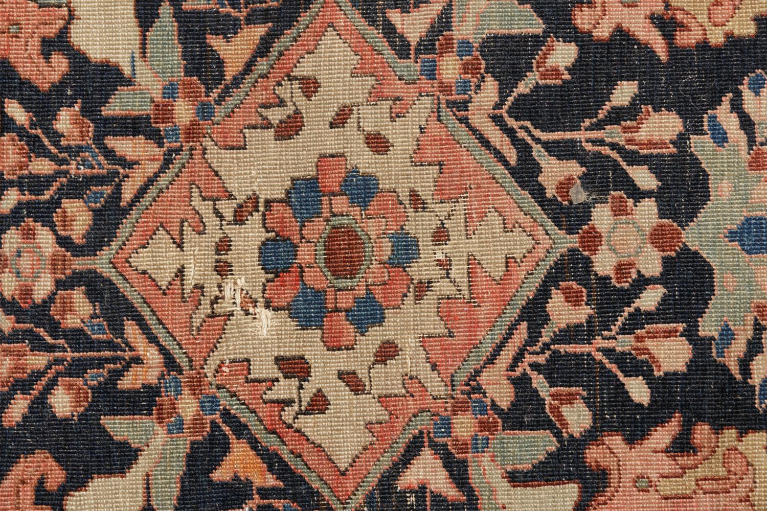 A Feraghan Sarouk Wool Rug