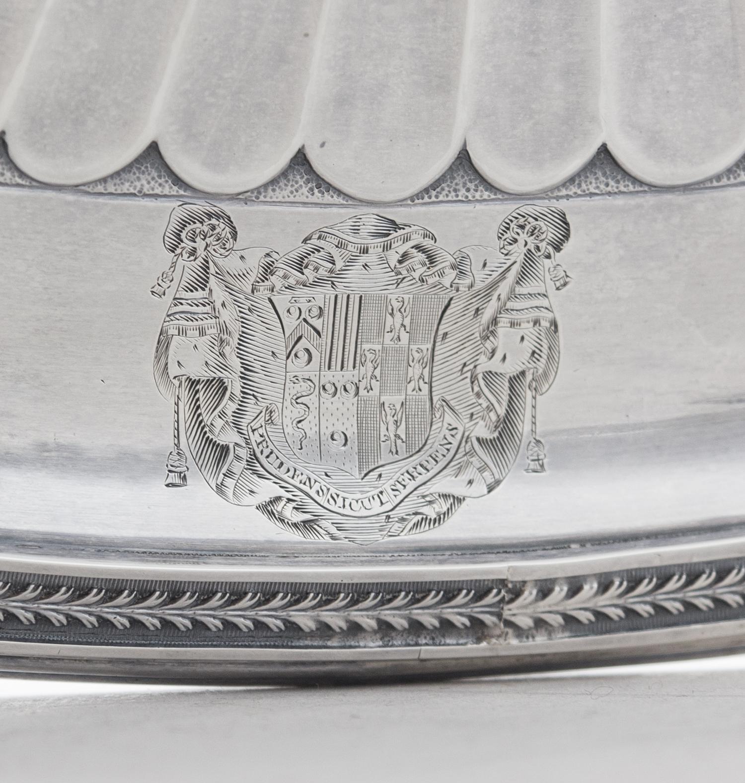 A George III Silver Epergne by Thomas Pitts
