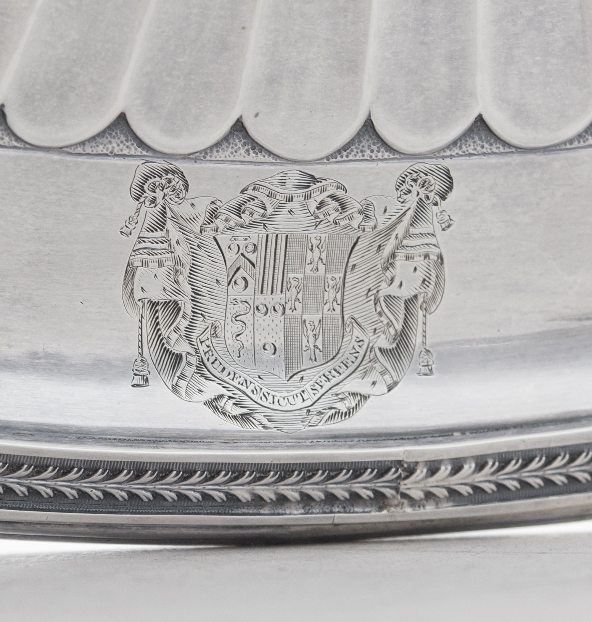 A George III Silver Epergne by Thomas Pitts