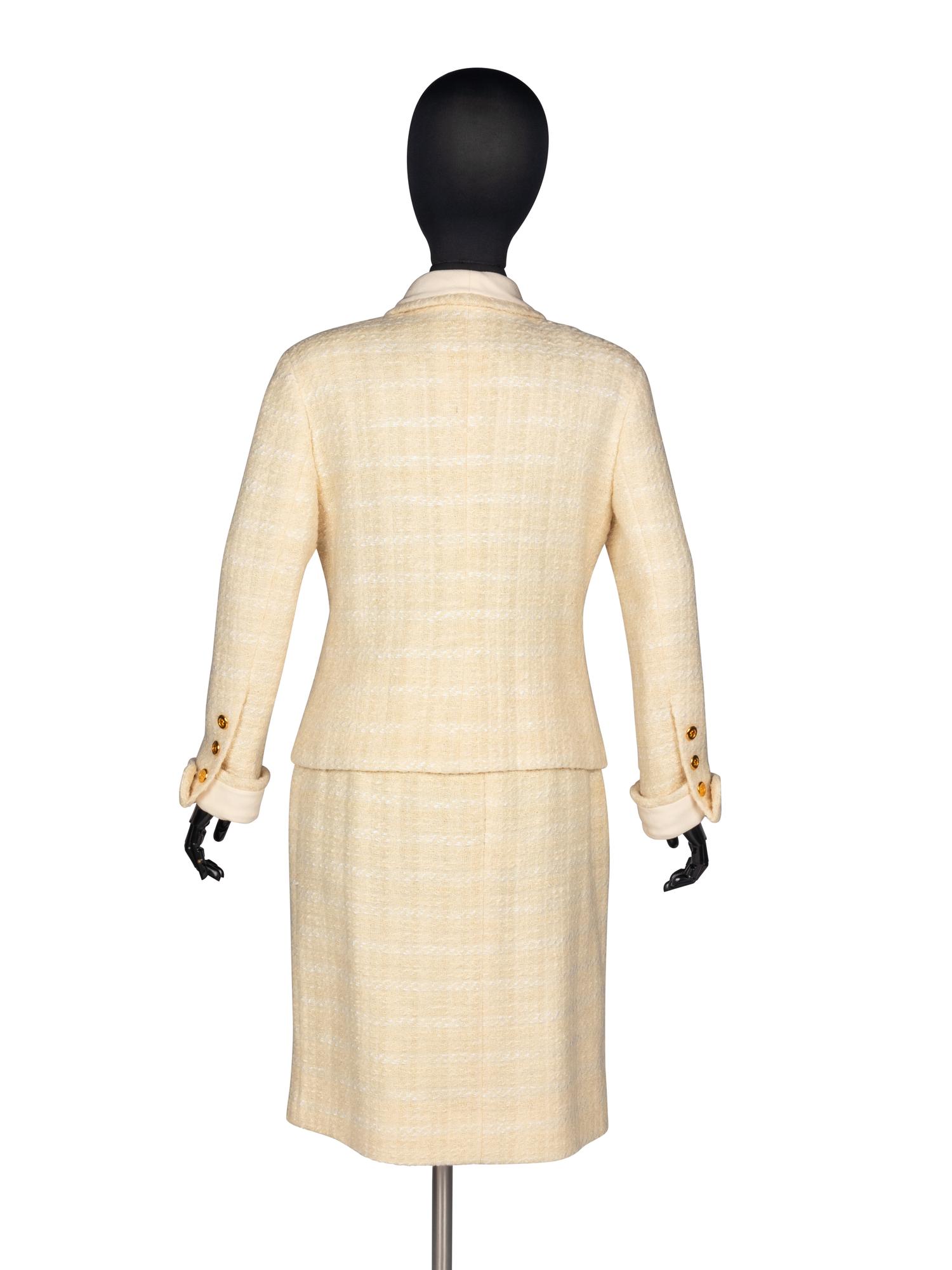 Chanel Tweed Skirt Suit