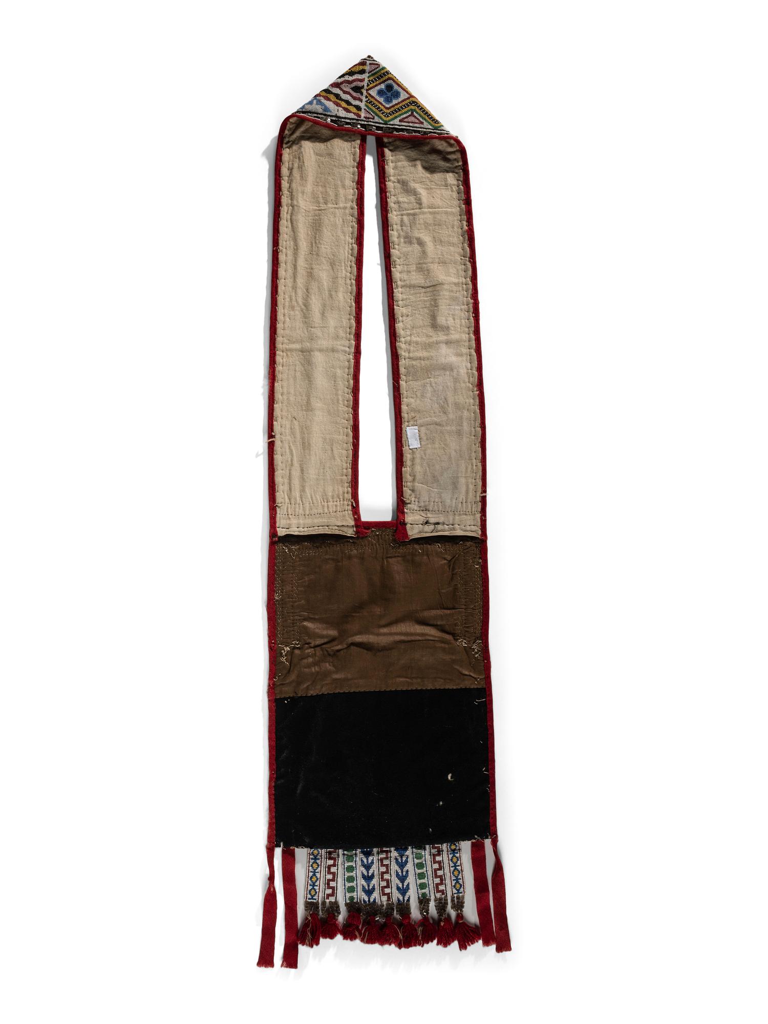 Anishinaabe Loom Beaded Bandolier Bag