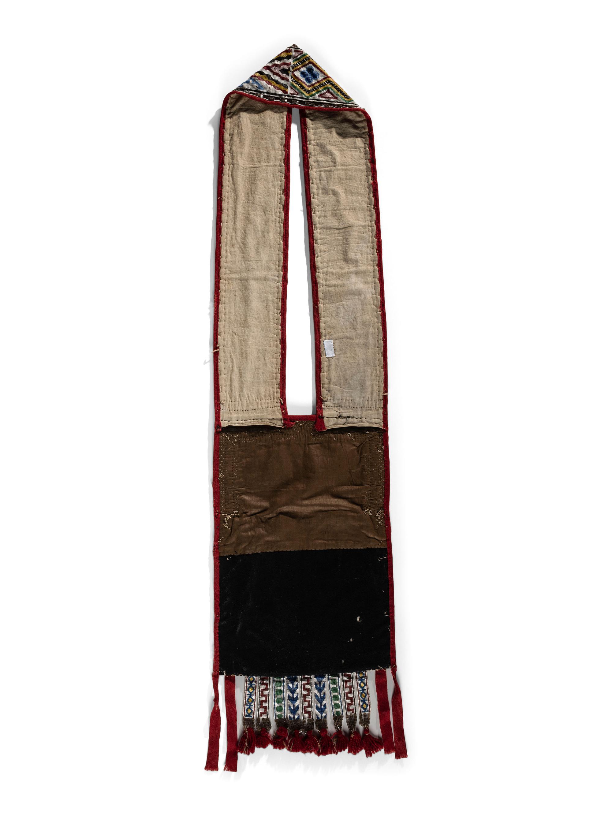 Anishinaabe Loom Beaded Bandolier Bag