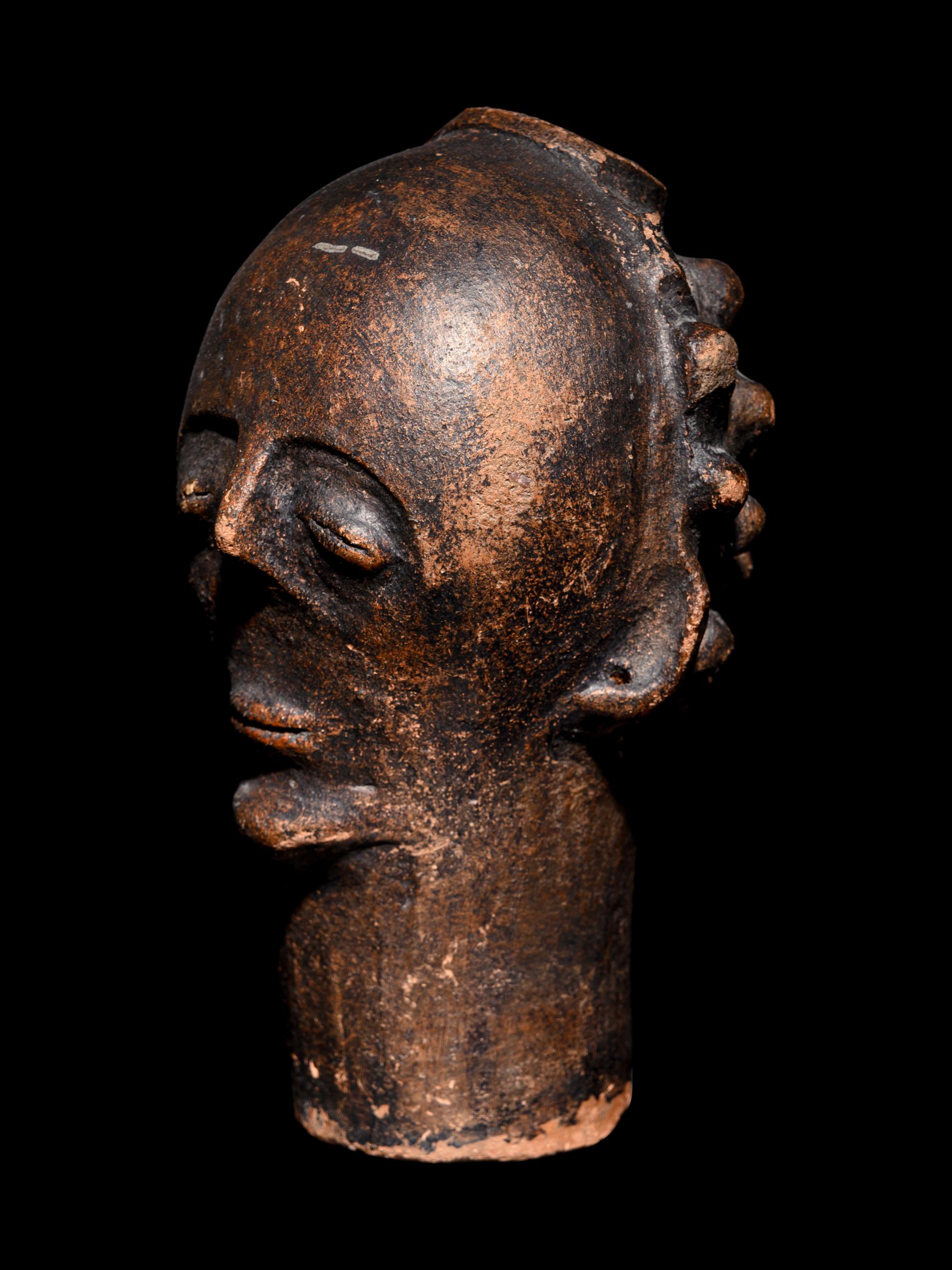 An Akan Commemorative Head