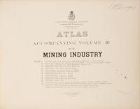 [Americana] Hague, James and Clarence. Atlas Accompanying Volume III on Mining Industry