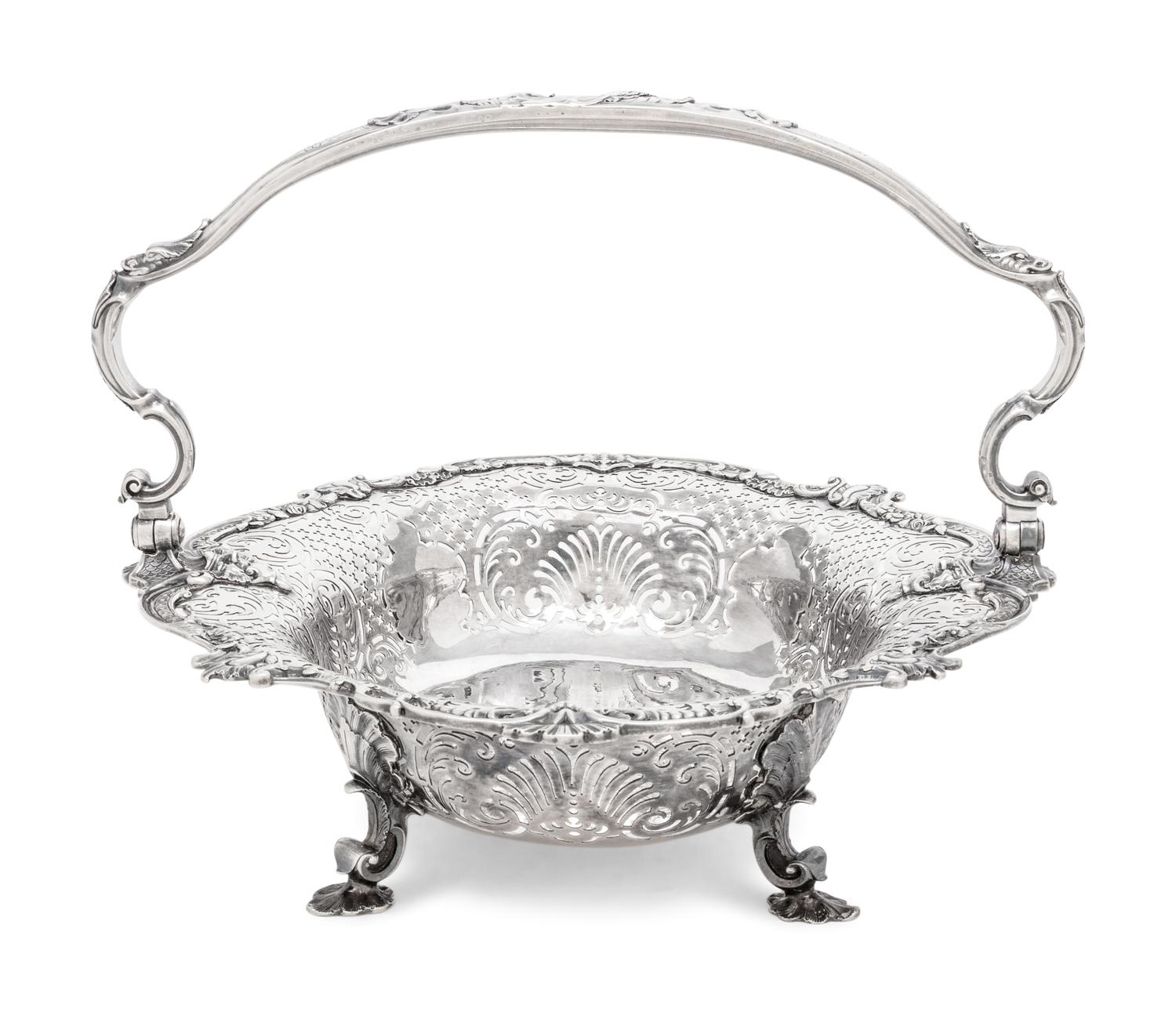 A George II Silver Basket