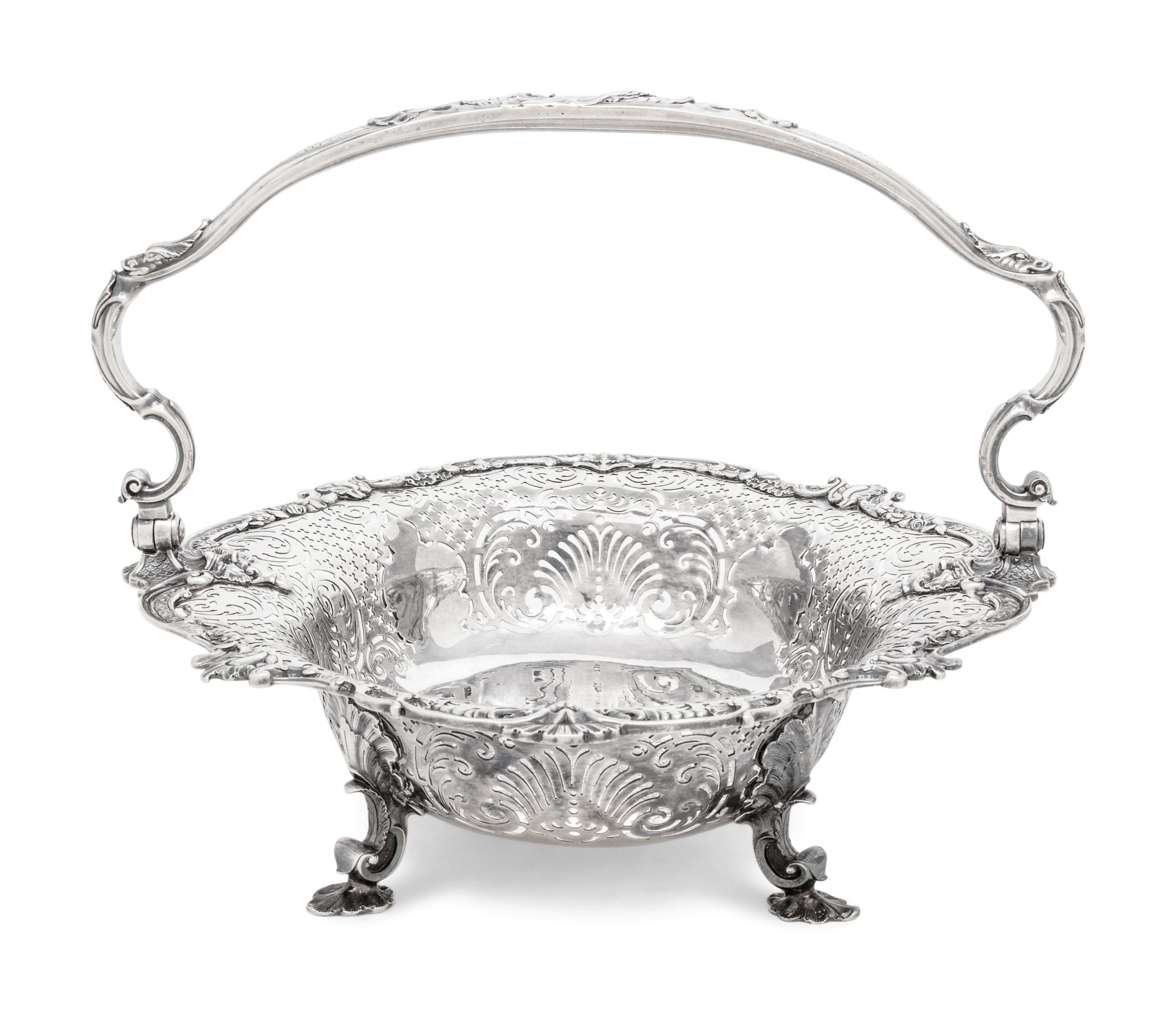 A George II Silver Basket