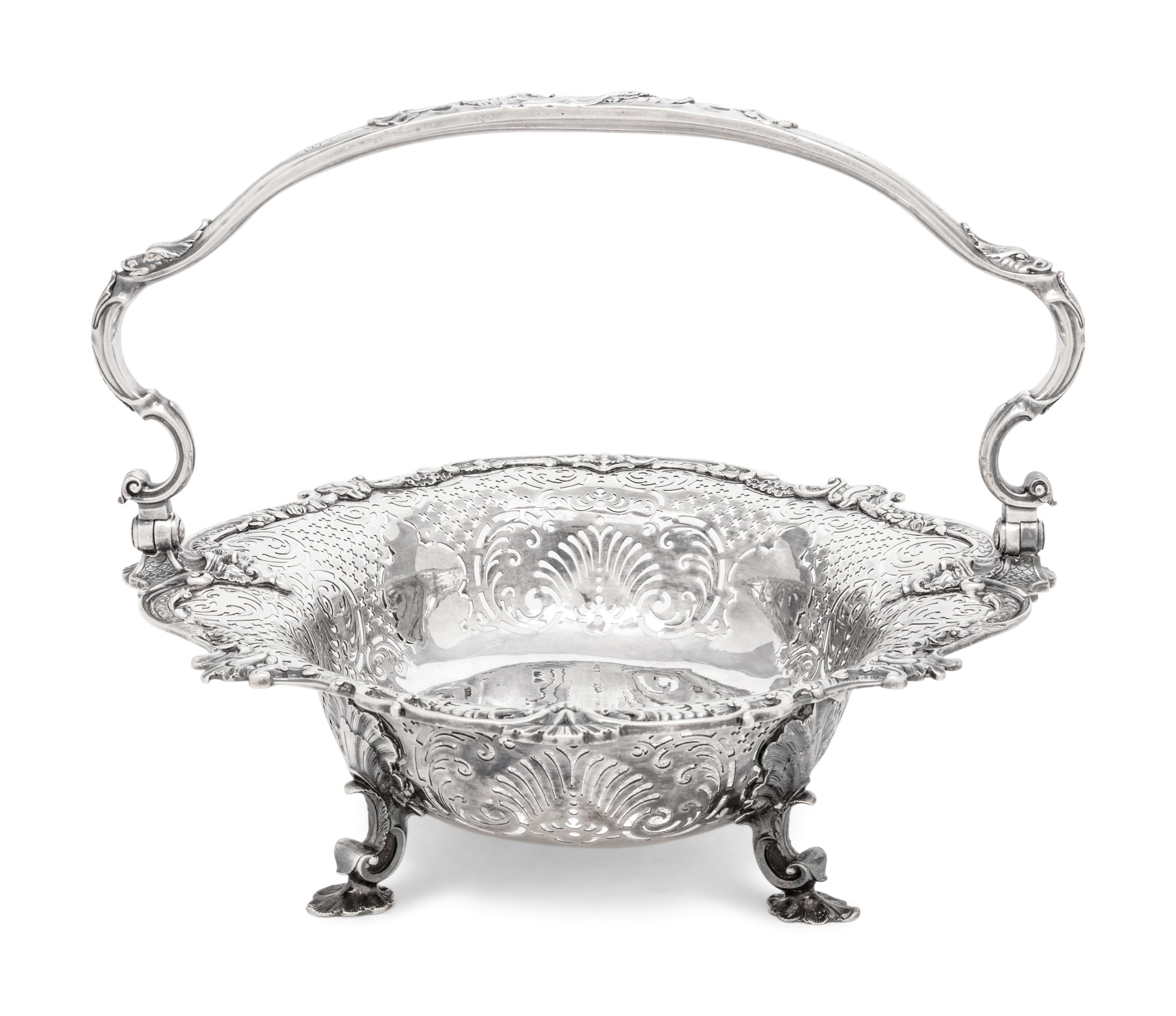 A George II Silver Basket