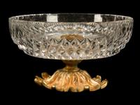 A Group of Four French Glass and Gilt Metal Mounted Desk Objects — 19TH/20TH CENTURY