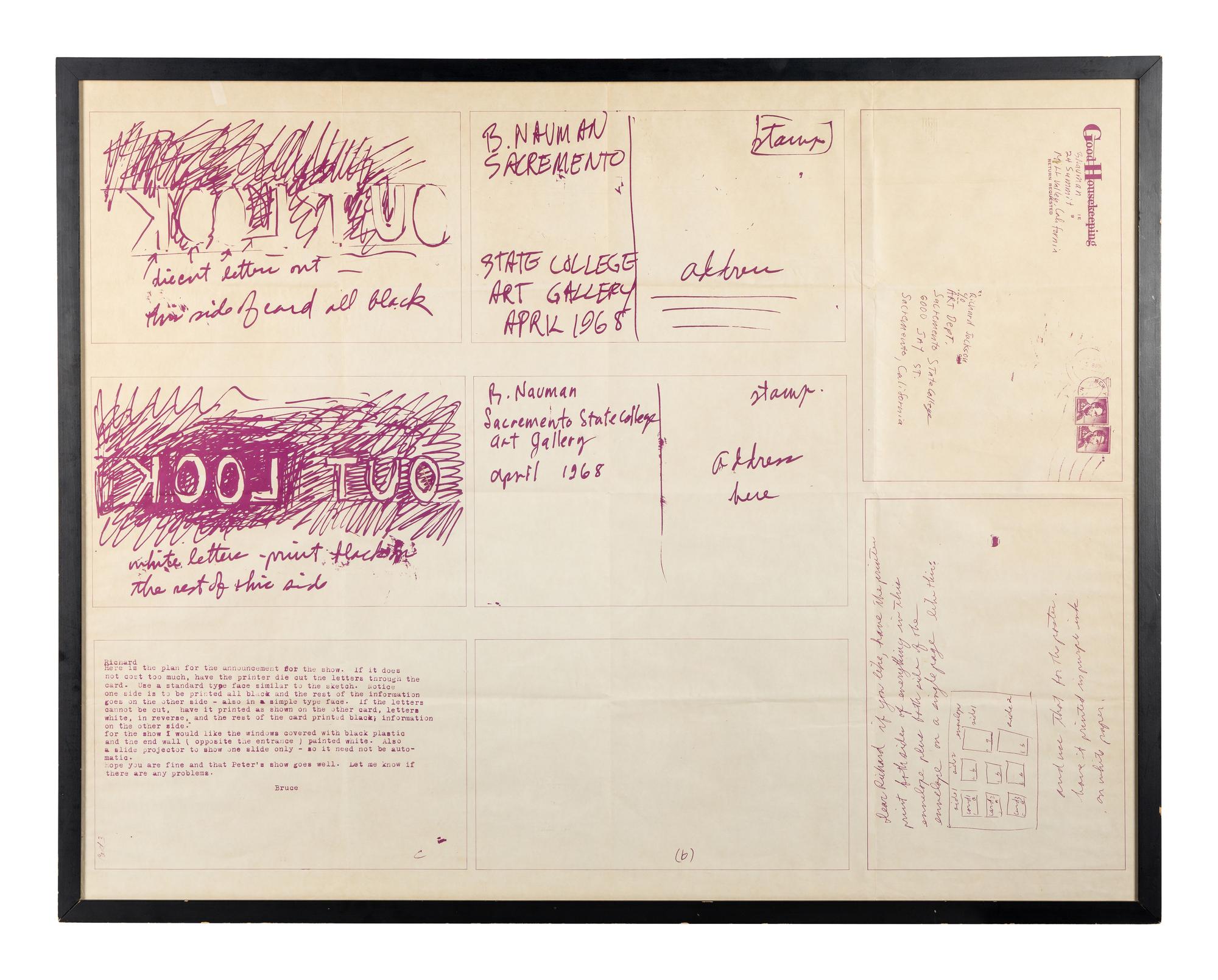 Study for an Announcement, 1987