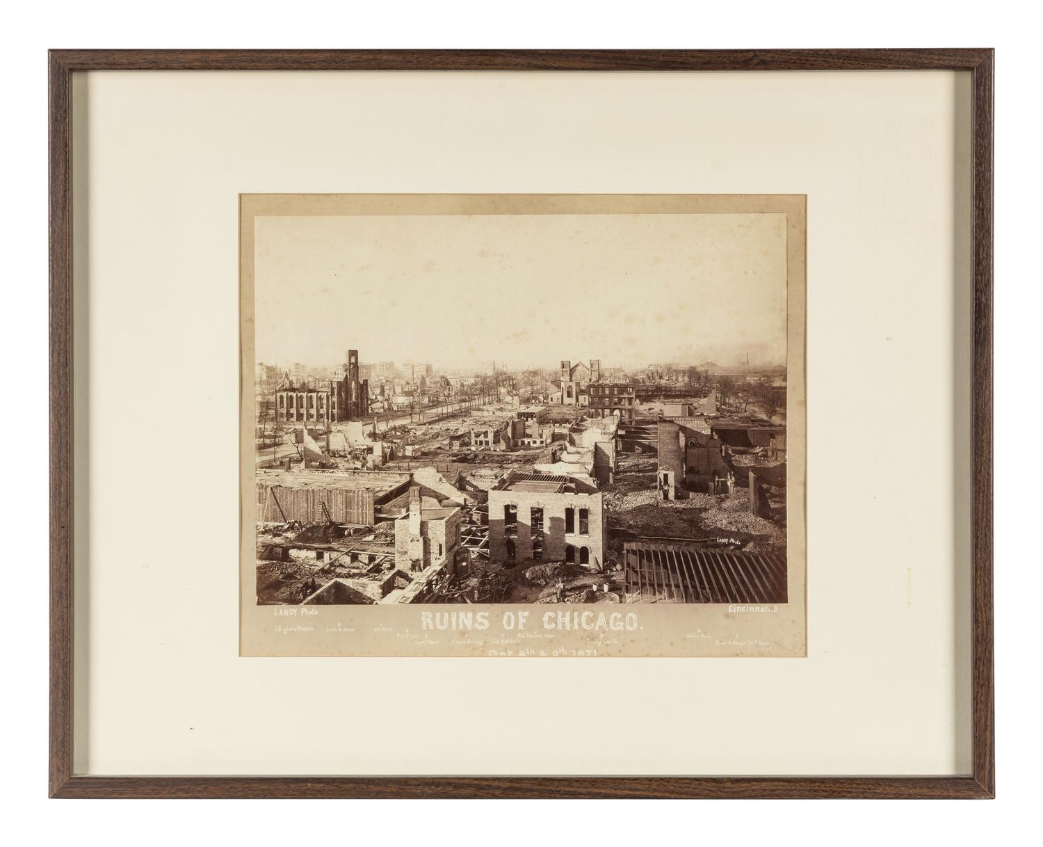 Landy Studio Ruins of Chicago, October 8th and 9th, 1871