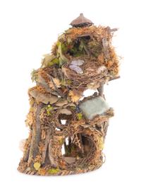 A Whimsical Model of a Woodland Treehouse