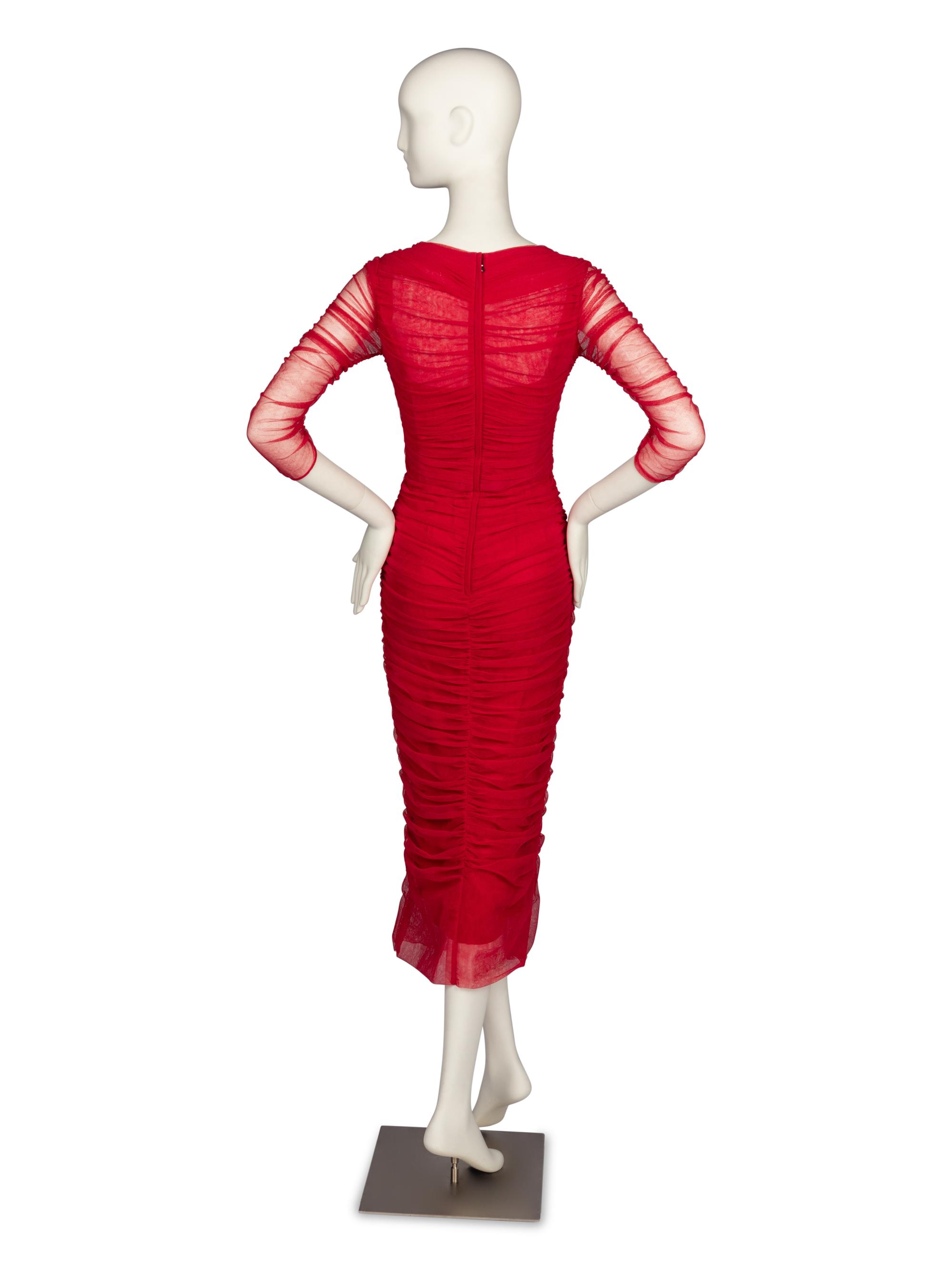 Dolce & Gabbana Ruched Dress