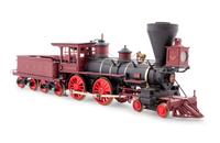 A KTM Polychrome O-Gauge B&O Railroad: William Mason 4-4-0 Locomotive and Tender