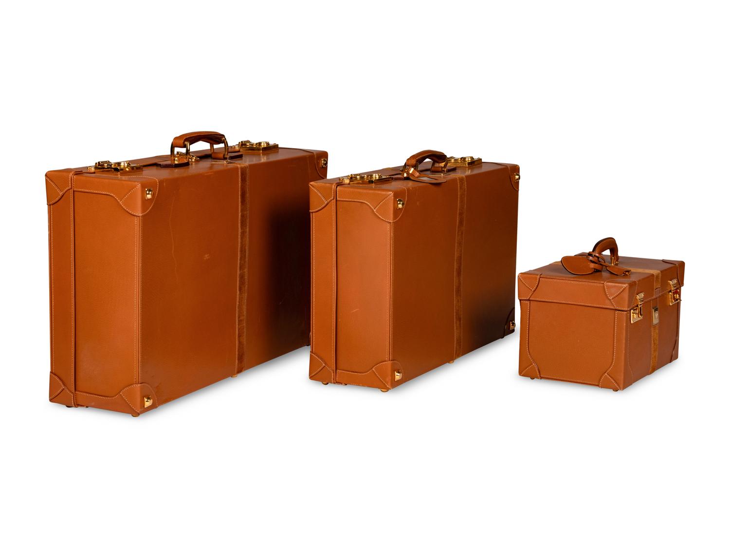 Gucci, Three Piece Leather Travel Set