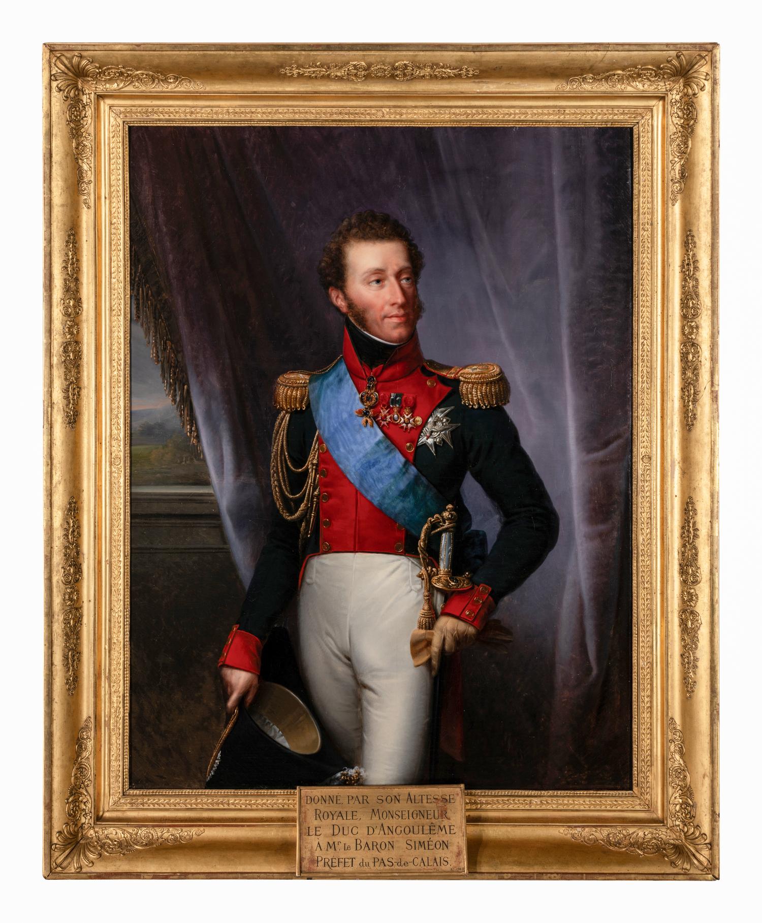 Portrait of Louis Antoine of France, Duc d'Angoulême (1775-1844), Three-Quarter Length