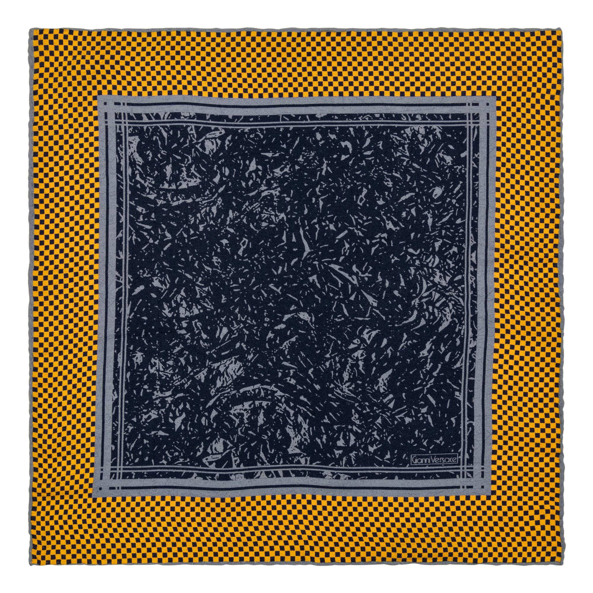 Six Pocket Squares by Hermès, Charvet, and Gianni Versace
