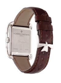 VACHERON CONSTANTIN, 18K WHITE GOLD REF. 47300 TRIPLE DATE MOON PHASE 'TOLEDO' WRISTWATCH