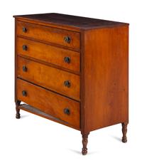 A Federal Mahogany Chest of Drawers