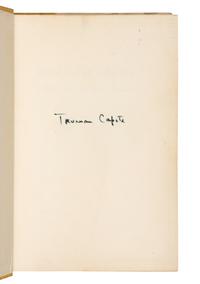 CAPOTE, Truman (1924-1984). Breakfast at Tiffany’s . New York: Random House, 1958.