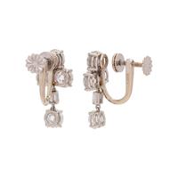 RAYMOND YARD, DIAMOND EARCLIPS