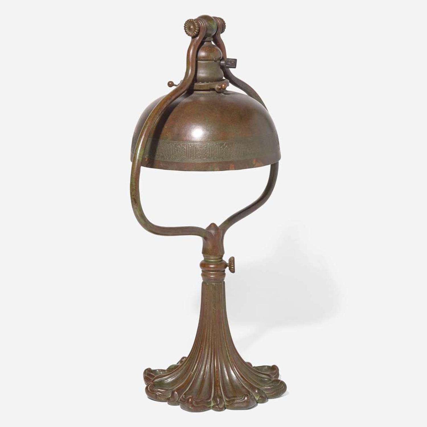 Tiffany Studios (American, active 1878-1932) A Bell Lamp, New York, NY, early 20th century