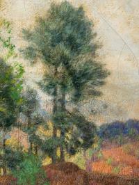 Landscape with Trees and Hills