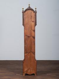 A Federal Cherrywood Tall Case Clock