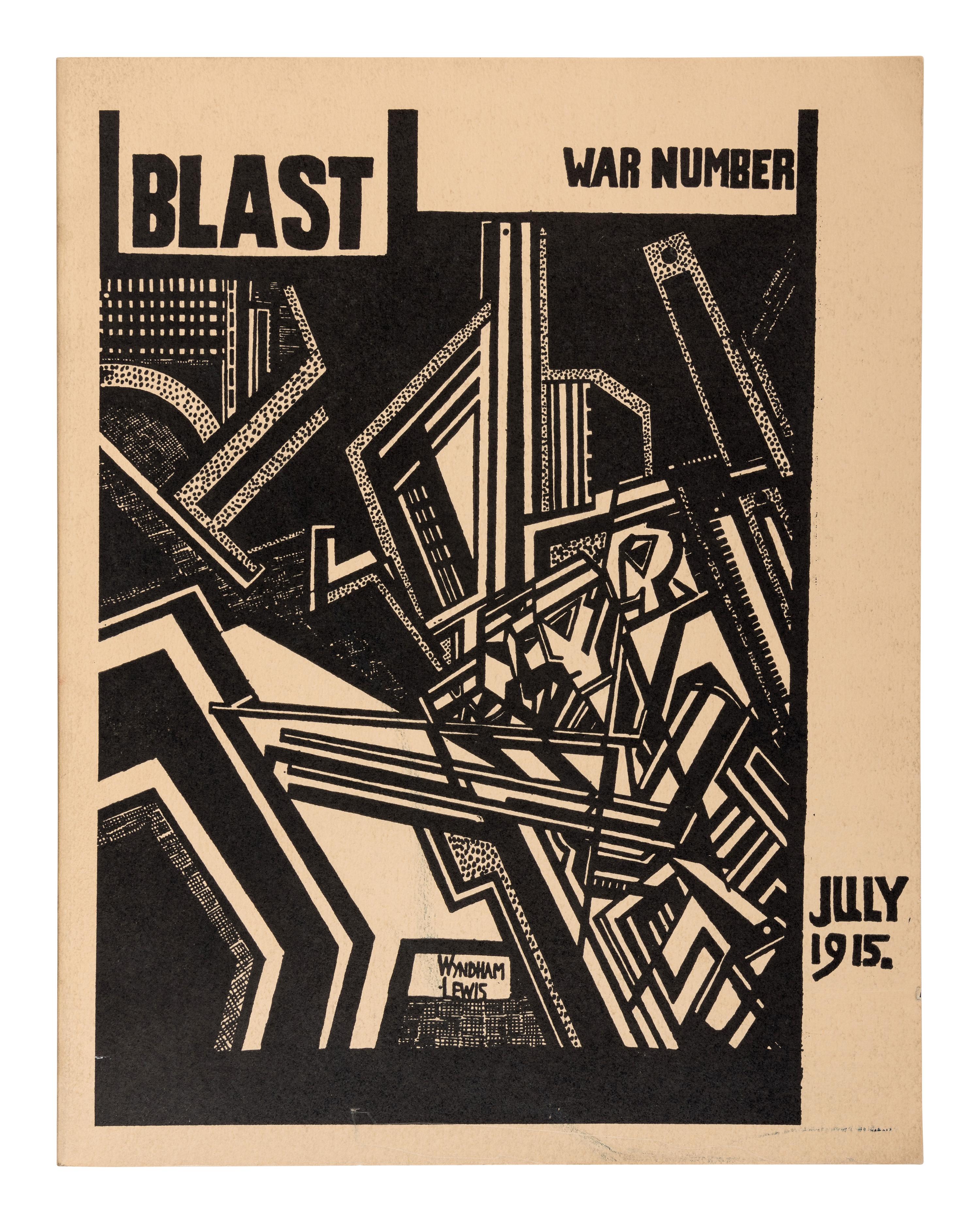 LEWIS, Percy Wyndham (1882-1957), and Seamus COONEY, editors. Blast Review of the Great English Vortex . No. 1. Santa Rosa, CA: Black Sparrow Press, 1989. -- No. 2. -- No. 3. Santa Barbara, CA: Black Sparrow Press, 1981, 1984.