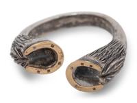 Four Gucci Items: One Necklace, One Bracelet, One Ring, One Key Chain, 1970-80s