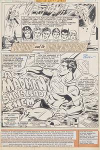 Staton, Joe, and Dave Hunt. Original Art for "Superboy and the Legion of Super-Heroes"