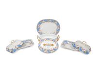 A Group of English Porcelain Tableware