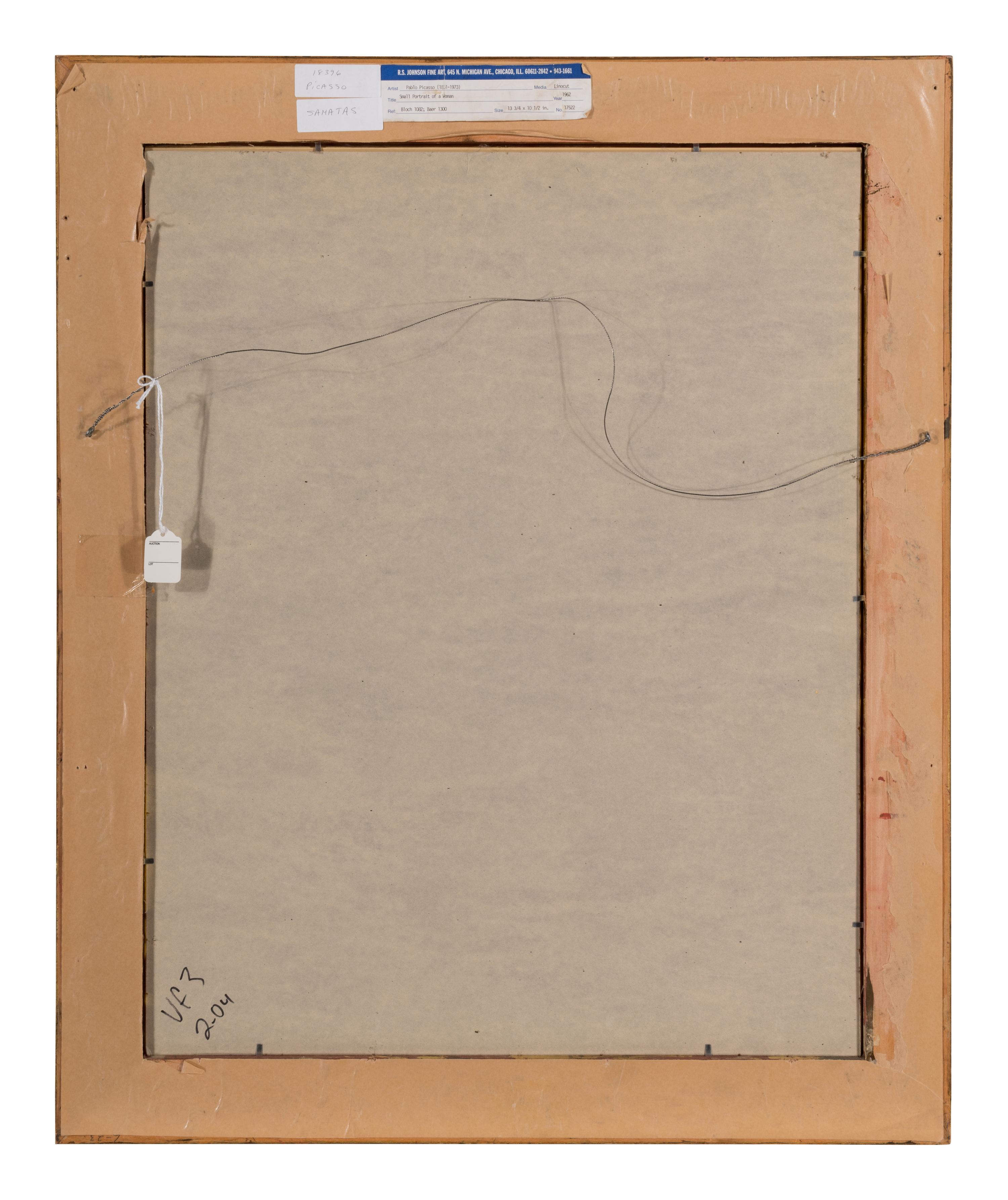 Petit buste de femme, 1962